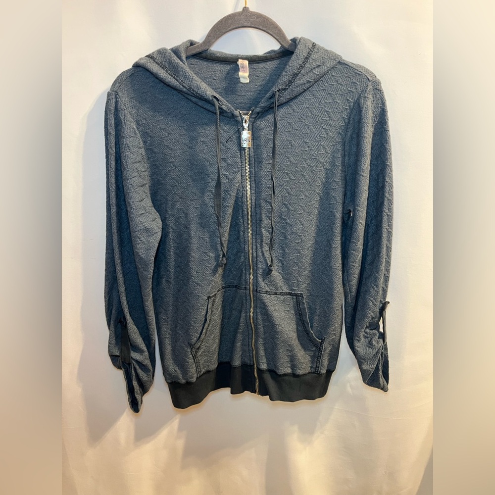 Pink Lotus Zip-Up Hoodie Women’s Size Large